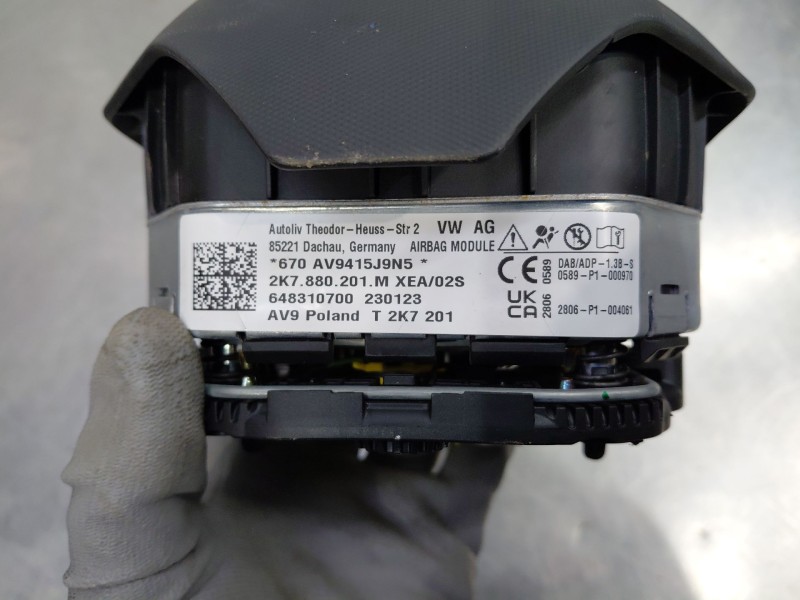 Recambio de kit airbag para volkswagen caddy v cargo referencia OEM IAM   