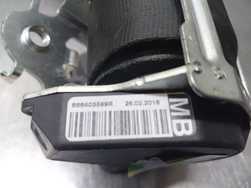 Recambio de cinturon seguridad trasero derecho para renault scenic iv intens referencia OEM IAM 888403599R  