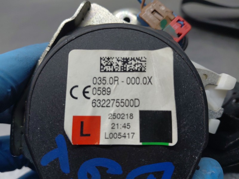 Recambio de cinturon seguridad trasero izquierdo para renault scenic iv intens referencia OEM IAM 888414701R  