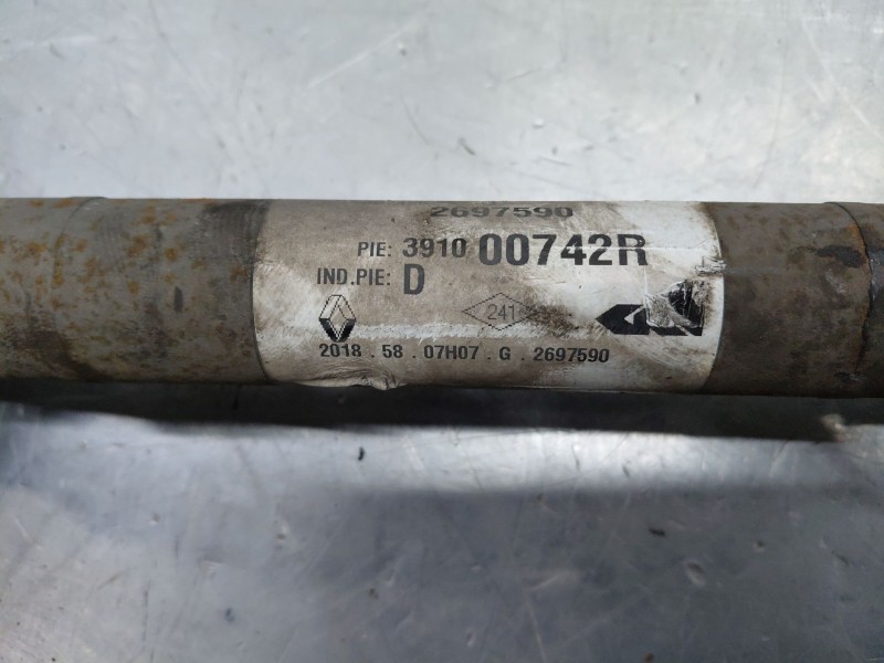 Recambio de transmision delantera derecha para renault scenic iv intens referencia OEM IAM 391000742R  