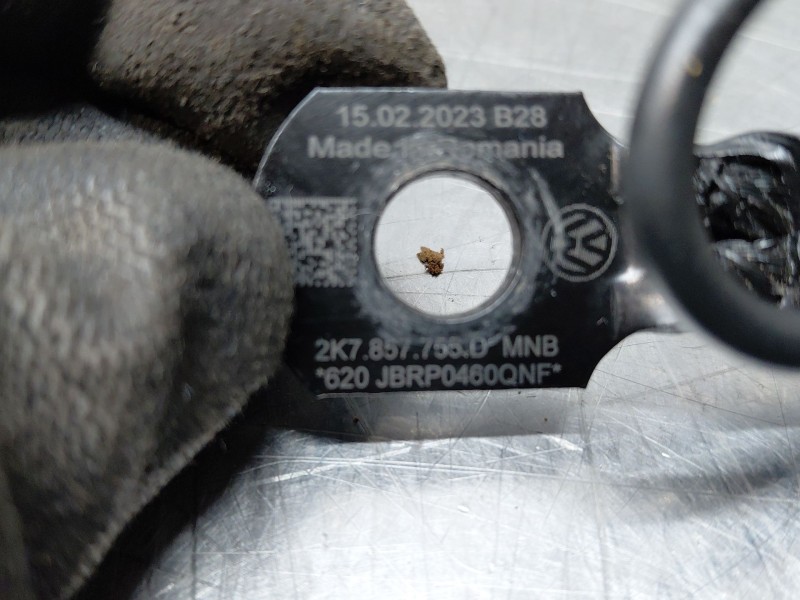 Recambio de enganche del cinturon delantero der para volkswagen caddy v cargo referencia OEM IAM 2K7857755DMNB  