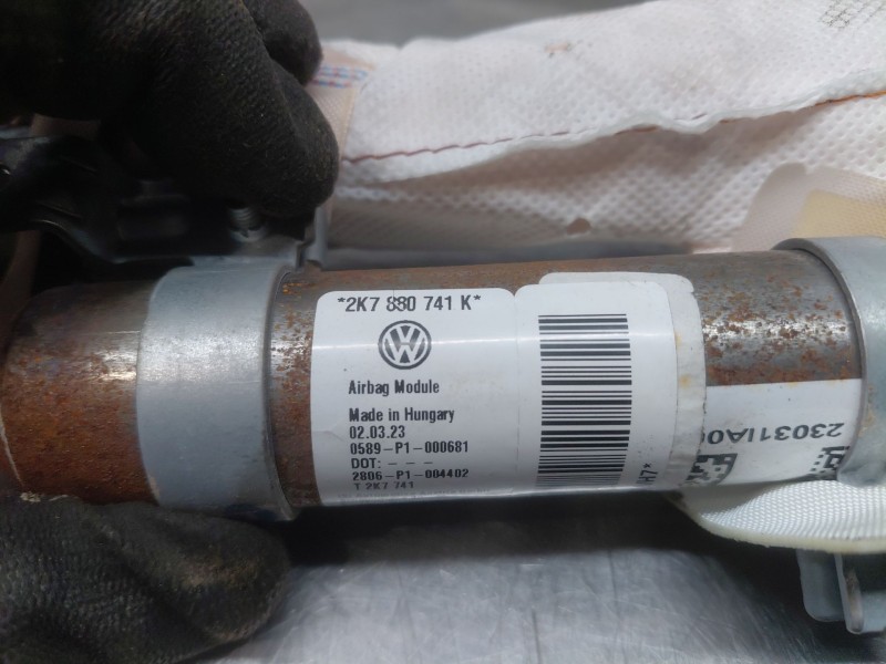 Recambio de airbag cortina delantero izquierdo para volkswagen caddy v cargo referencia OEM IAM 2K7880742J  