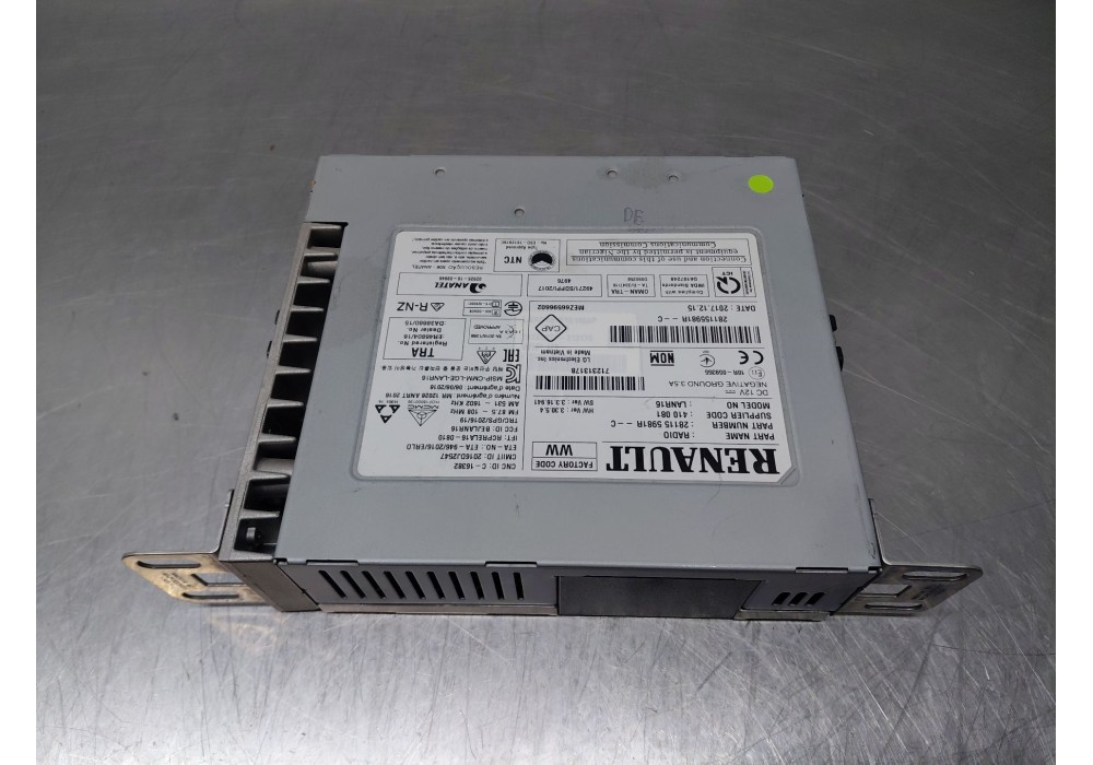 Recambio de sistema audio / radio cd para renault scenic iv intens referencia OEM IAM 281155981R  