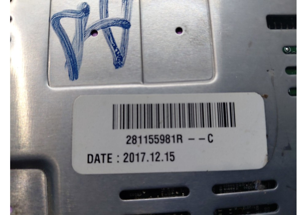 Recambio de sistema audio / radio cd para renault scenic iv intens referencia OEM IAM 281155981R  