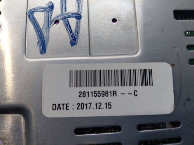 Recambio de sistema audio / radio cd para renault scenic iv intens referencia OEM IAM 281155981R  