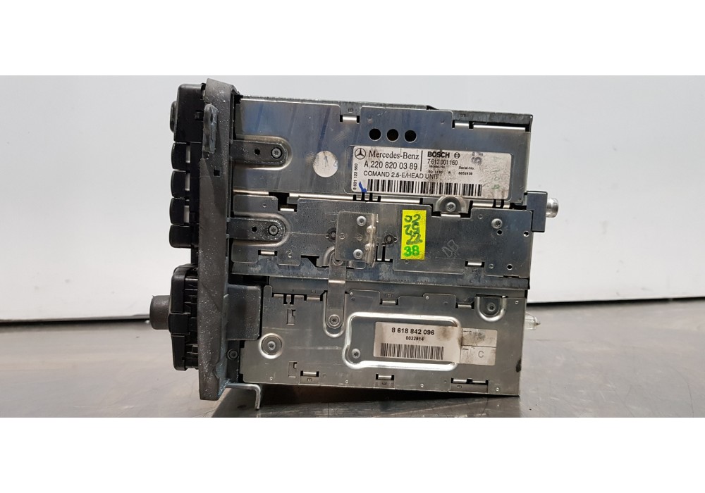 Recambio de sistema navegacion gps para mercedes clase s (w220) berlina 430 (220.070) referencia OEM IAM A2208200389  