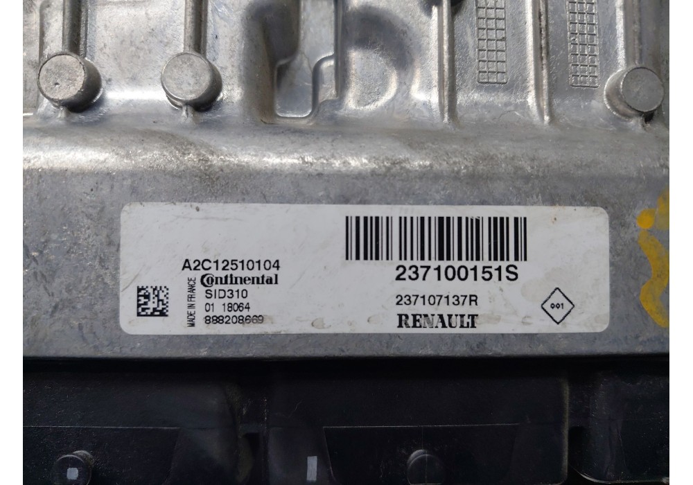 Recambio de centralita motor uce para renault scenic iv intens referencia OEM IAM 237107137R  