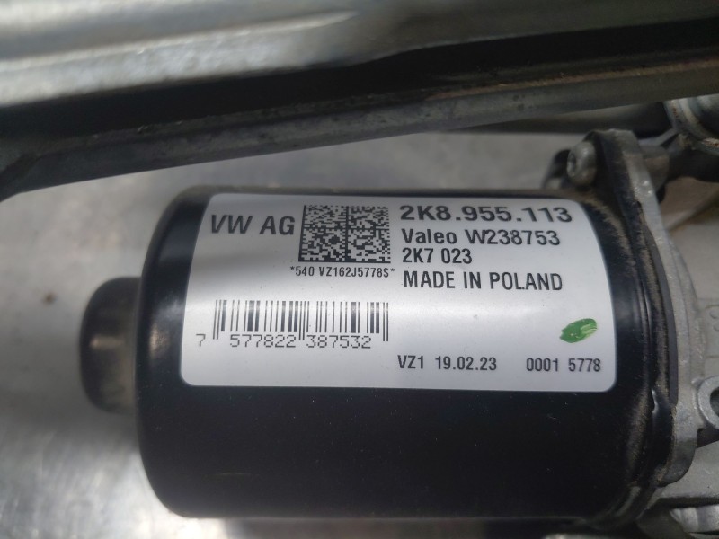 Recambio de motor limpia delantero para volkswagen caddy v cargo referencia OEM IAM 2K8955023C 2K8955113 