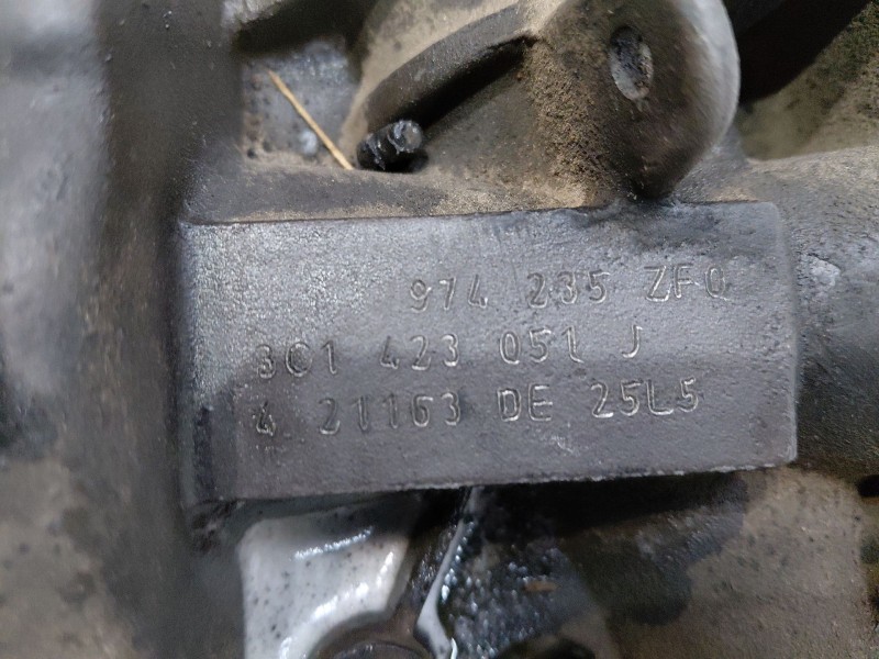 Recambio de cremallera direccion para volkswagen passat b6 (3c2) 2.0 tdi 16v referencia OEM IAM 1K1423055MX 1K1423055M 