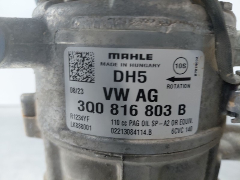 Recambio de compresor aire acondicionado para volkswagen caddy v cargo referencia OEM IAM   