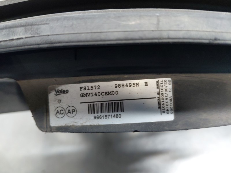 Recambio de electroventilador para peugeot 3008 style referencia OEM IAM 9828719880 9661571480 