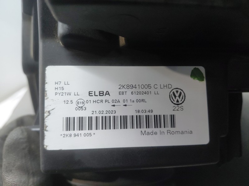 Recambio de faro izquierdo para volkswagen caddy v cargo referencia OEM IAM   