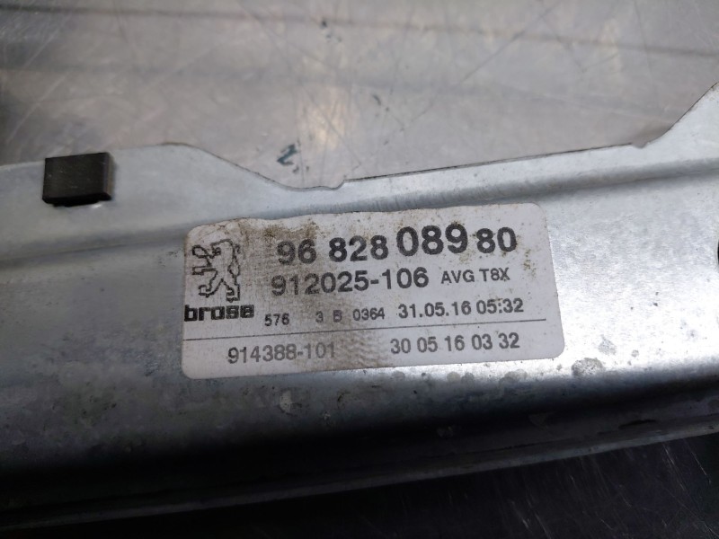 Recambio de elevalunas delantero izquierdo para peugeot 3008 style referencia OEM IAM 9221FF 9682808980 