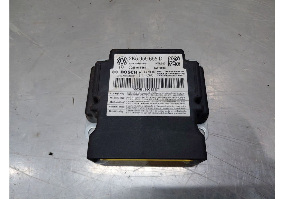 Recambio de kit airbag para volkswagen caddy iv furgoneta/monovolumen (saa, sah) 2.0 tdi referencia OEM IAM   