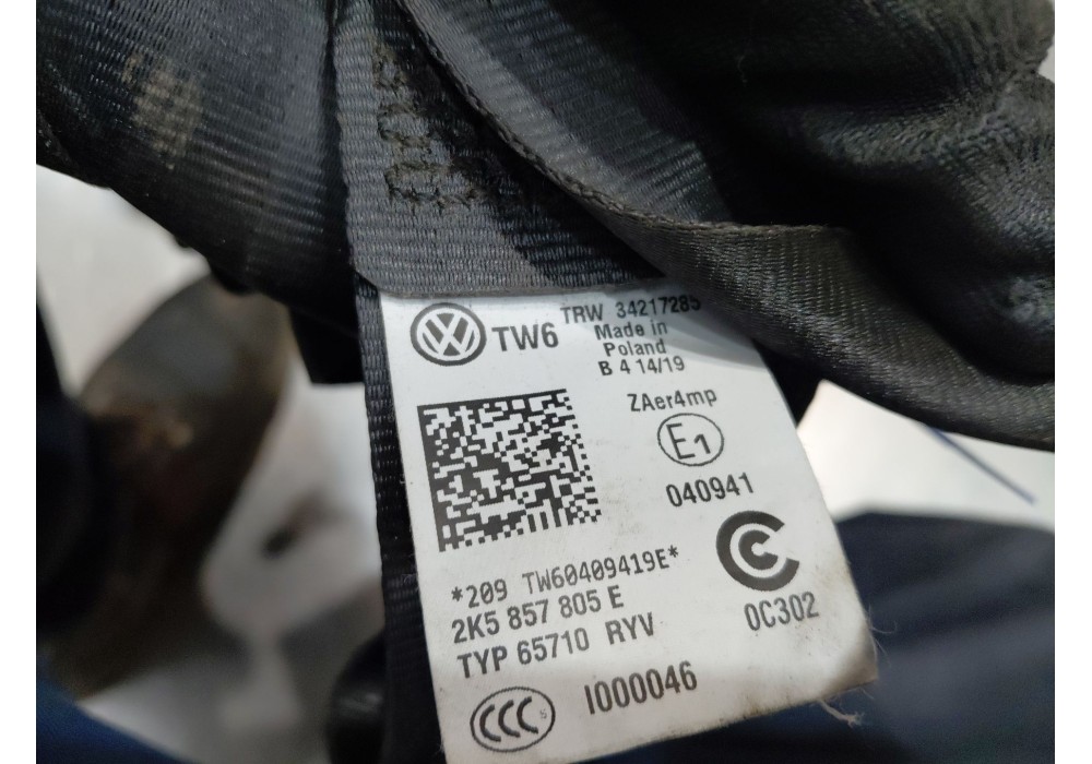 Recambio de kit airbag para volkswagen caddy iv furgoneta/monovolumen (saa, sah) 2.0 tdi referencia OEM IAM   