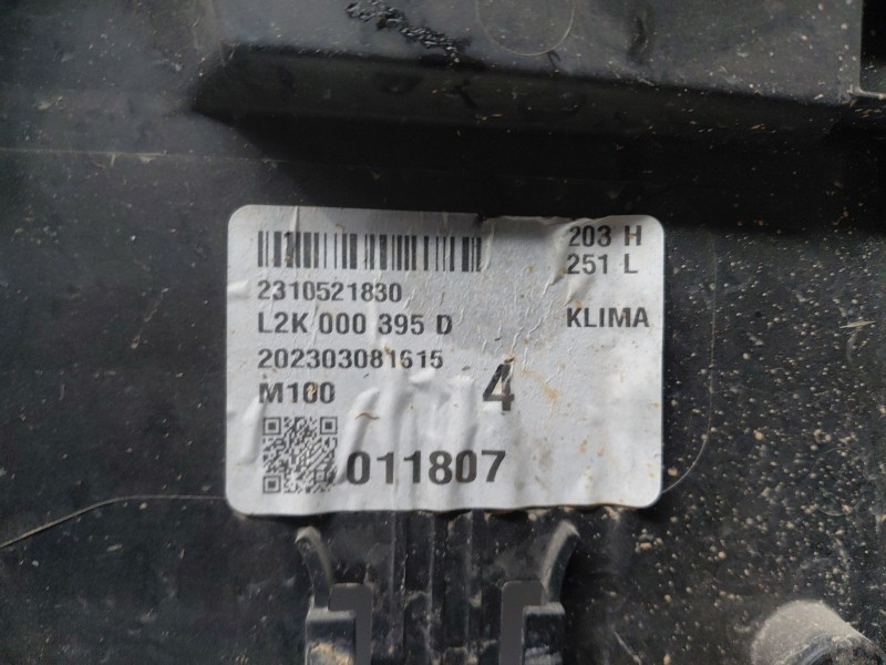 Recambio de electroventilador para volkswagen caddy v cargo referencia OEM IAM   