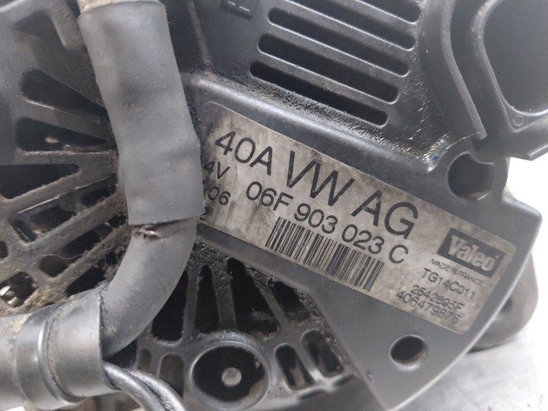 Recambio de alternador para volkswagen golf plus v (5m1, 521) 2.0 tdi referencia OEM IAM   