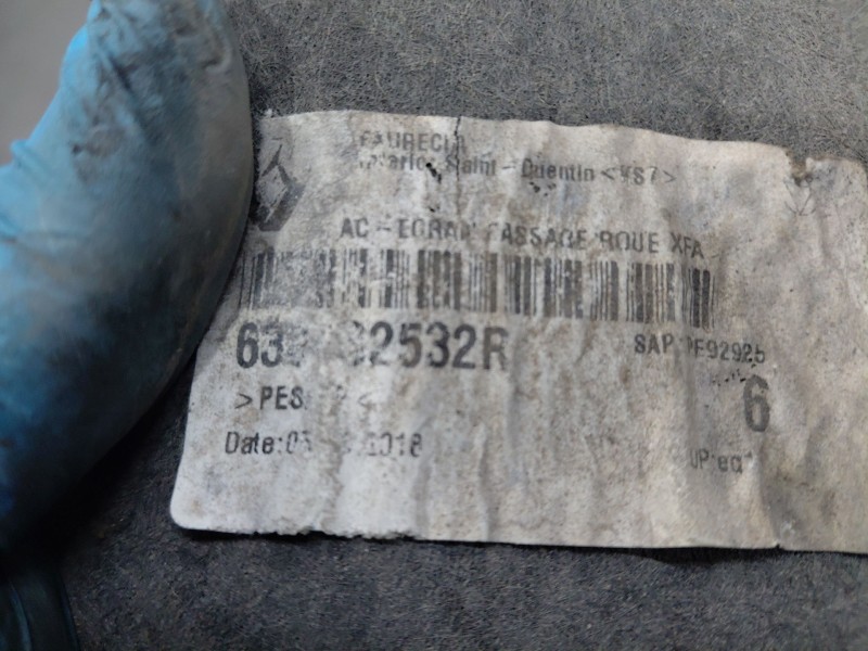 Recambio de paso rueda para renault scenic iv intens referencia OEM IAM   