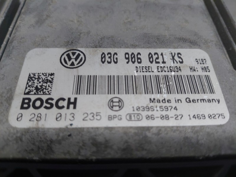 Recambio de centralita motor uce para volkswagen golf plus v (5m1, 521) 2.0 tdi referencia OEM IAM   