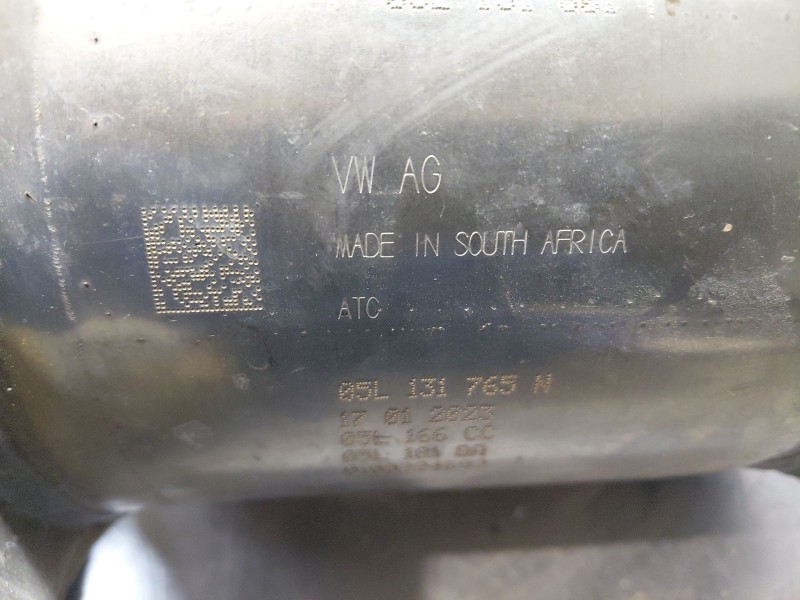 Recambio de filtro de particulas para volkswagen caddy v cargo referencia OEM IAM 5L131602HX  