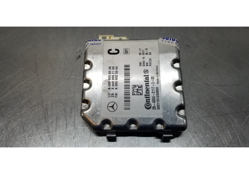 Recambio de sensor de aparcamiento para mercedes clase m (w166) ml 350 bluetec (166.004) referencia OEM IAM A0009050538  