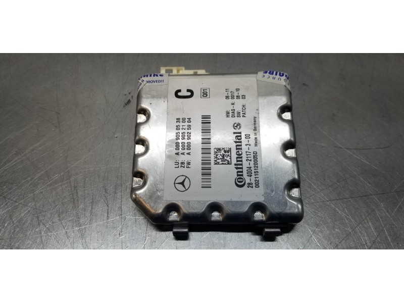 Recambio de sensor de aparcamiento para mercedes clase m (w166) ml 350 bluetec (166.004) referencia OEM IAM A0009050538  