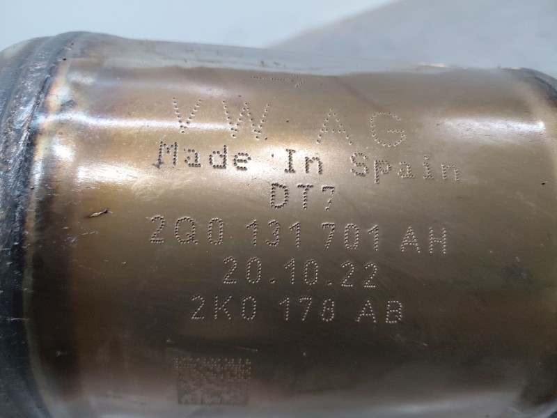 Recambio de filtro de particulas para volkswagen taigo life referencia OEM IAM   