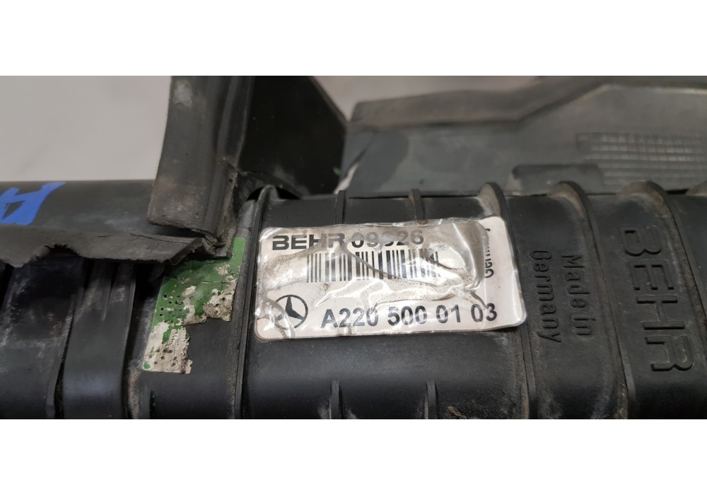 Recambio de radiador agua para mercedes clase s (w220) berlina 430 (220.070) referencia OEM IAM A2205000103  