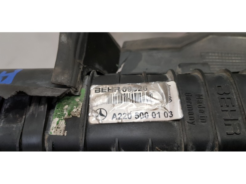 Recambio de radiador agua para mercedes clase s (w220) berlina 430 (220.070) referencia OEM IAM A2205000103   Recambio de radiador agua para mercedes clase s (w220) berlina 430 (220.070) referencia OEM IAM A2205000103