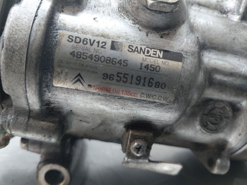Recambio de compresor aire acondicionado para citroën c3 i (fc_, fn_) 1.1 i referencia OEM IAM   