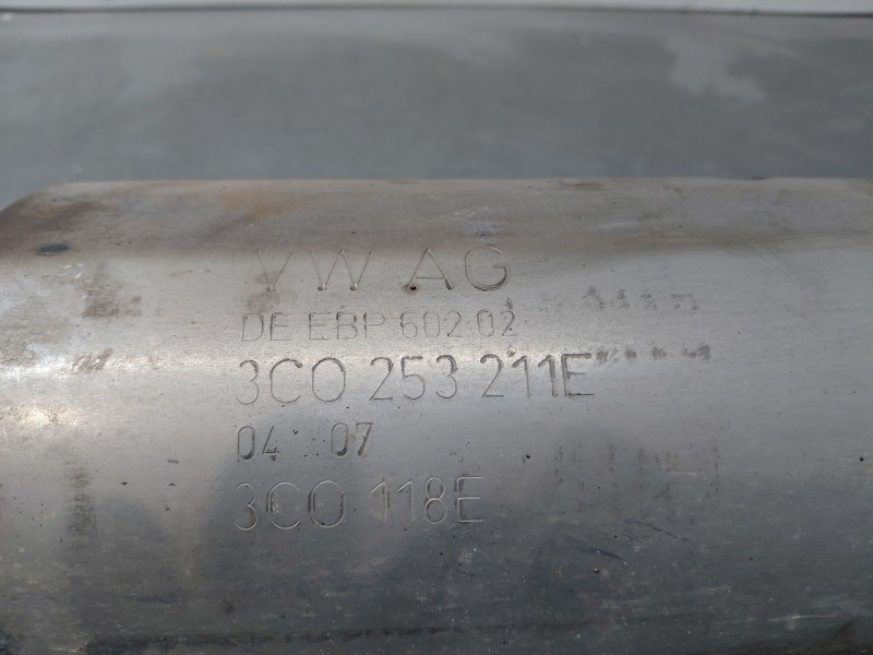 Recambio de catalizador / filtro particulas para volkswagen passat berlina (3c2) elegance referencia OEM IAM 3C0253209G  