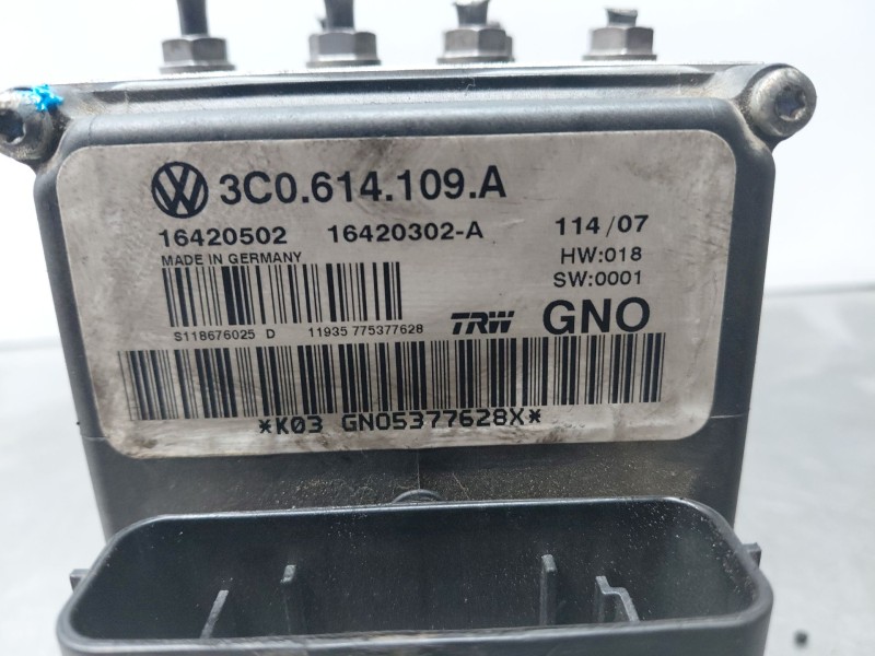 Recambio de abs para volkswagen passat berlina (3c2) elegance referencia OEM IAM 3C0614109ABEF  