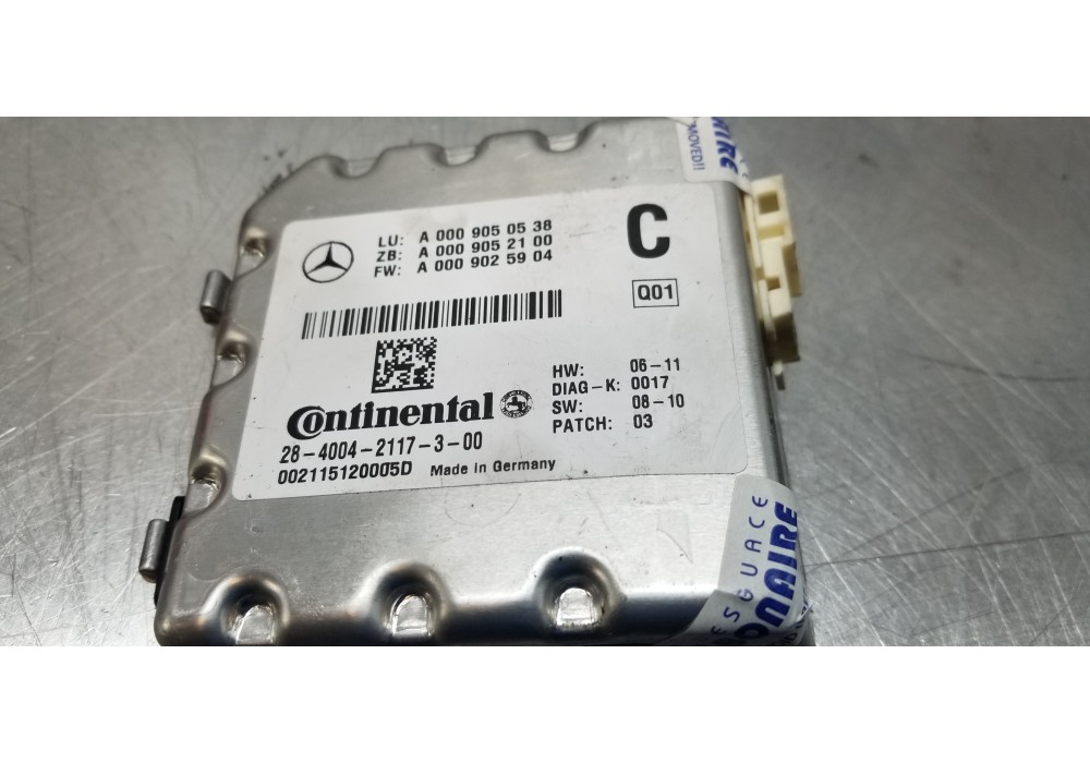 Recambio de sensor de aparcamiento para mercedes clase m (w166) ml 350 bluetec (166.004) referencia OEM IAM A0009050538  