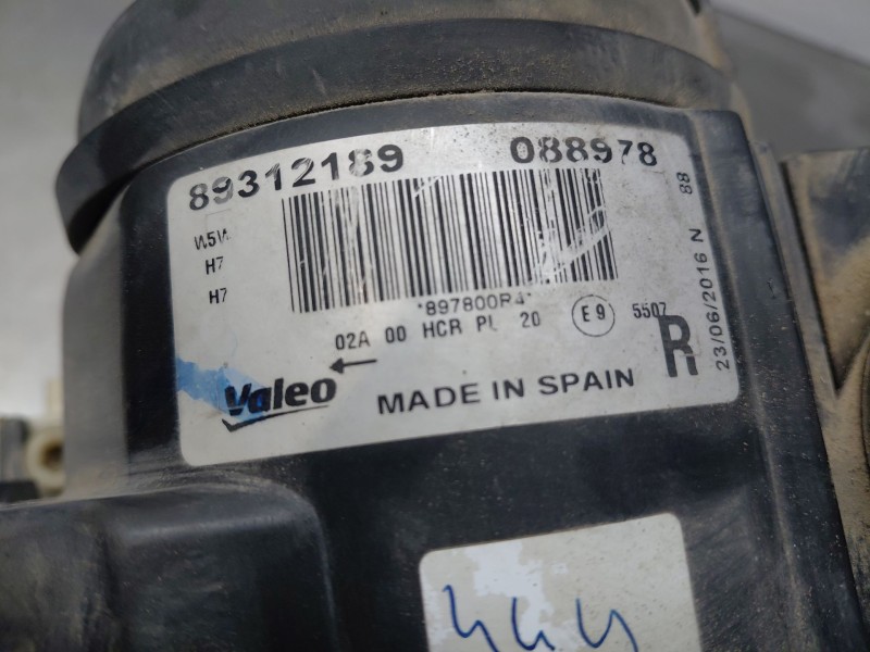 Recambio de faro derecho para volkswagen passat berlina (3c2) elegance referencia OEM IAM 3C0941006AA 89312189 