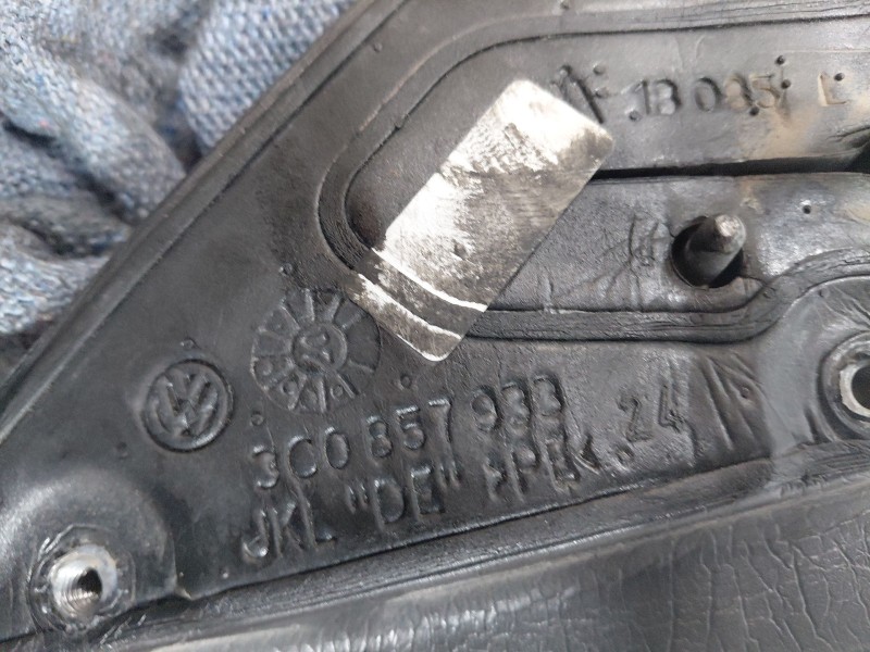 Recambio de retrovisor izquierdo para volkswagen passat berlina (3c2) elegance referencia OEM IAM 3C1857507DP9B9  