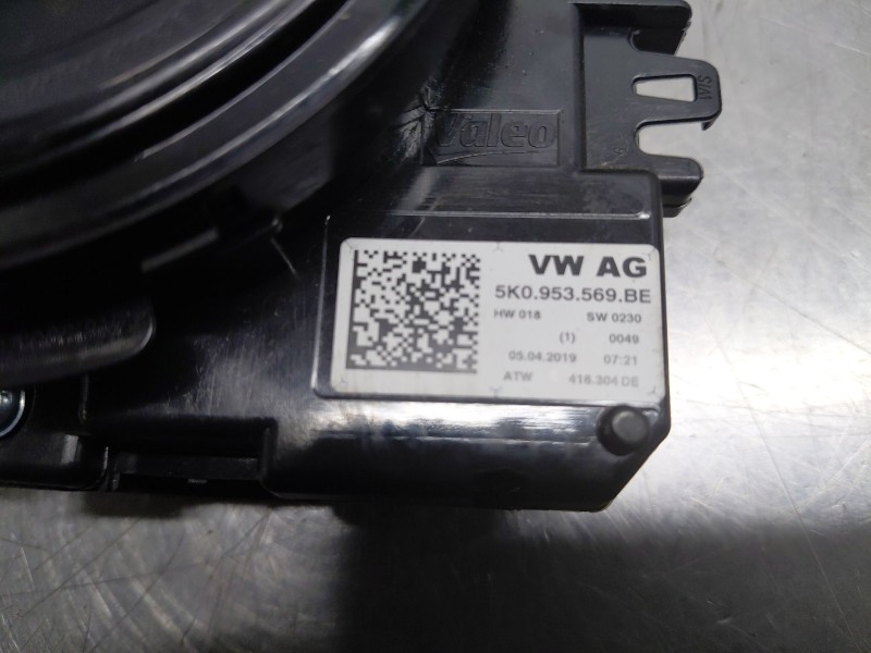 Recambio de anillo airbag para volkswagen caddy iv furgoneta/monovolumen (saa, sah) 2.0 tdi referencia OEM IAM 5K0953569BD  