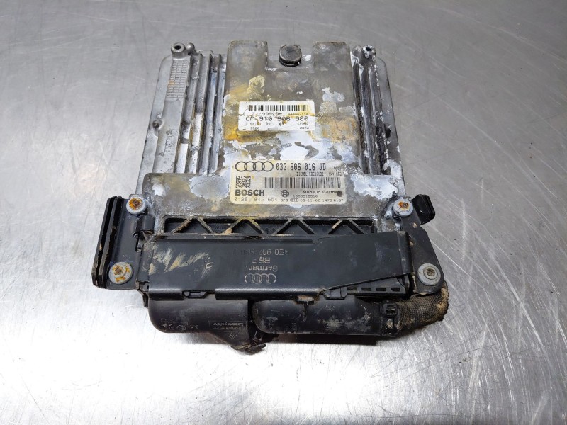 Recambio de centralita motor uce para audi a4 b7 (8ec) 2.0 tdi referencia OEM IAM 03G906016JD 0281012654 
