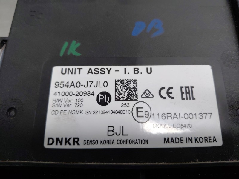 Recambio de modulo electronico para kia ceed sportswagon eco dynamics referencia OEM IAM 954A0J7JL0  