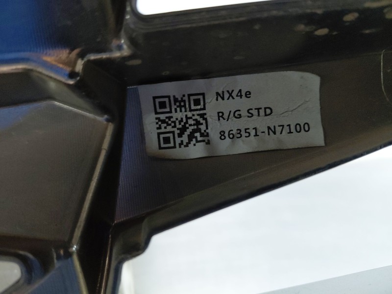 Recambio de rejilla delantera para hyundai tucson tecno sky referencia OEM IAM 86350N7100 86351N7100 