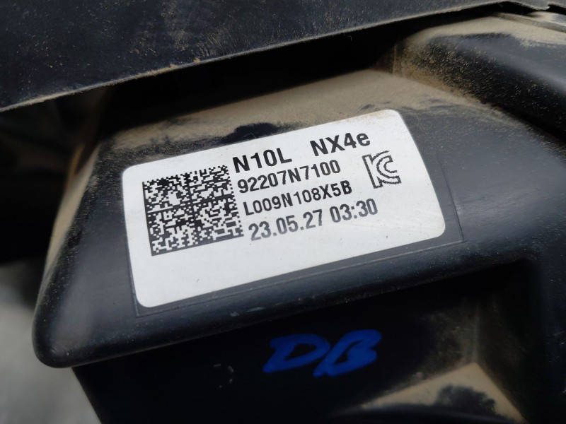 Recambio de piloto delantero izquierdo para hyundai tucson tecno sky referencia OEM IAM 92207N7100  