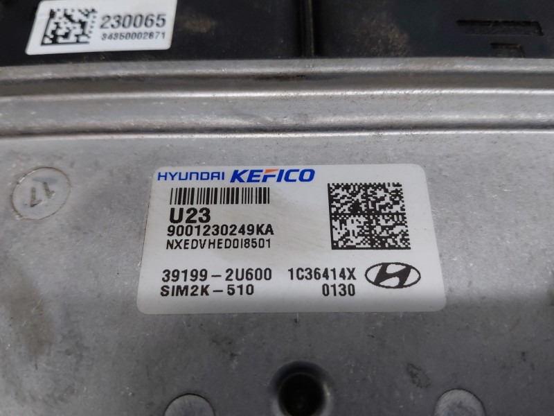 Recambio de centralita motor uce para hyundai tucson tecno sky referencia OEM IAM 391992U600  