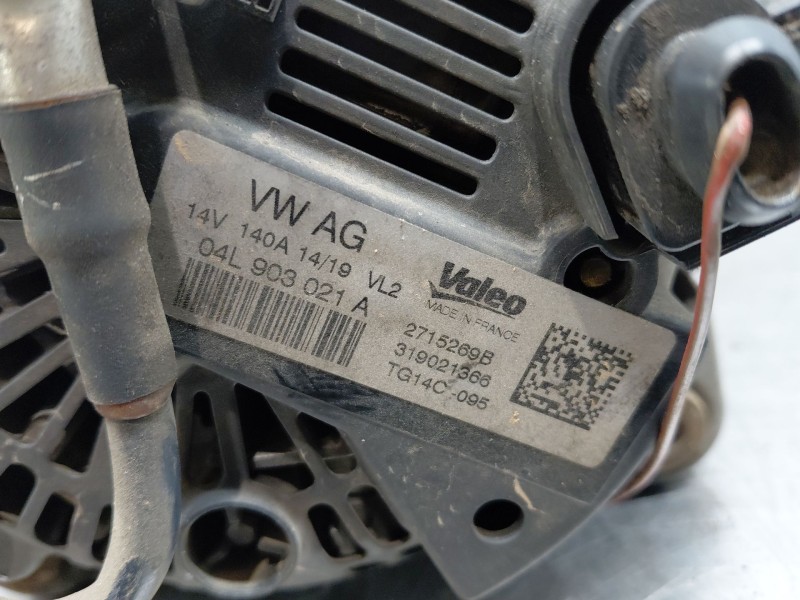 Recambio de alternador para volkswagen caddy iv furgoneta/monovolumen (saa, sah) 2.0 tdi referencia OEM IAM 04L903021A  