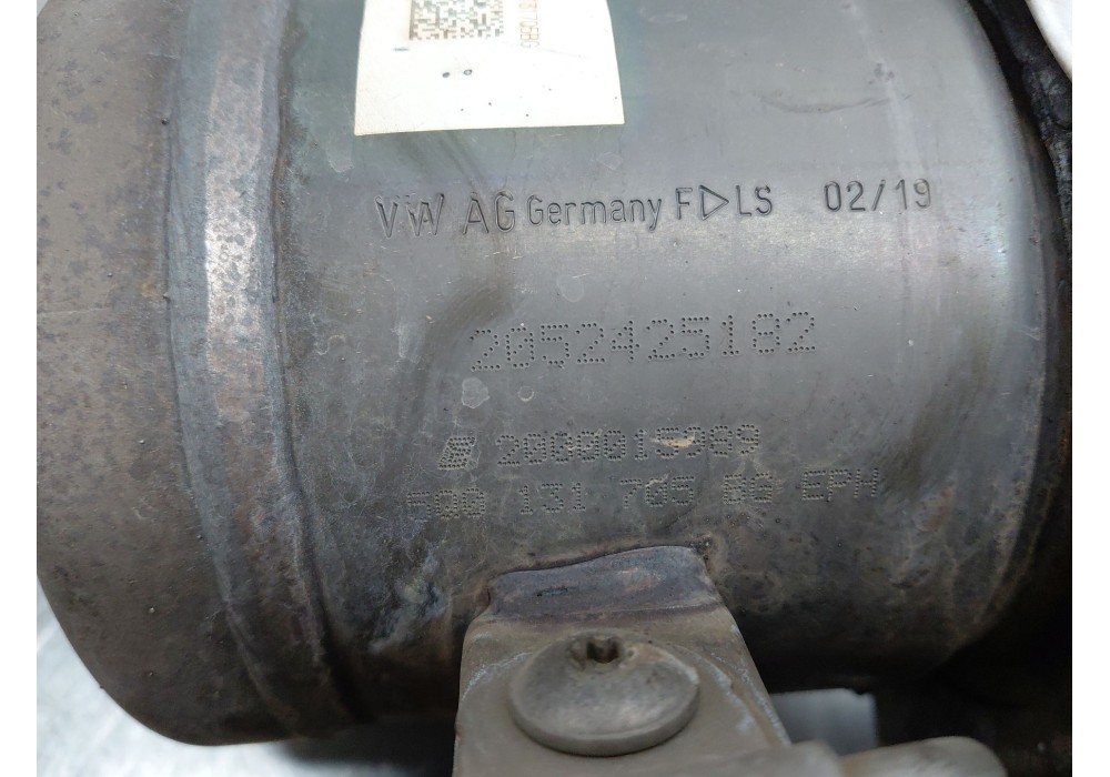 Recambio de filtro de particulas para volkswagen caddy iv furgoneta/monovolumen (saa, sah) 2.0 tdi referencia OEM IAM   