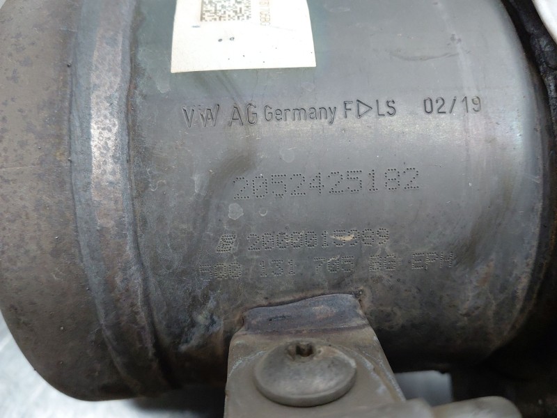 Recambio de filtro de particulas para volkswagen caddy iv furgoneta/monovolumen (saa, sah) 2.0 tdi referencia OEM IAM   