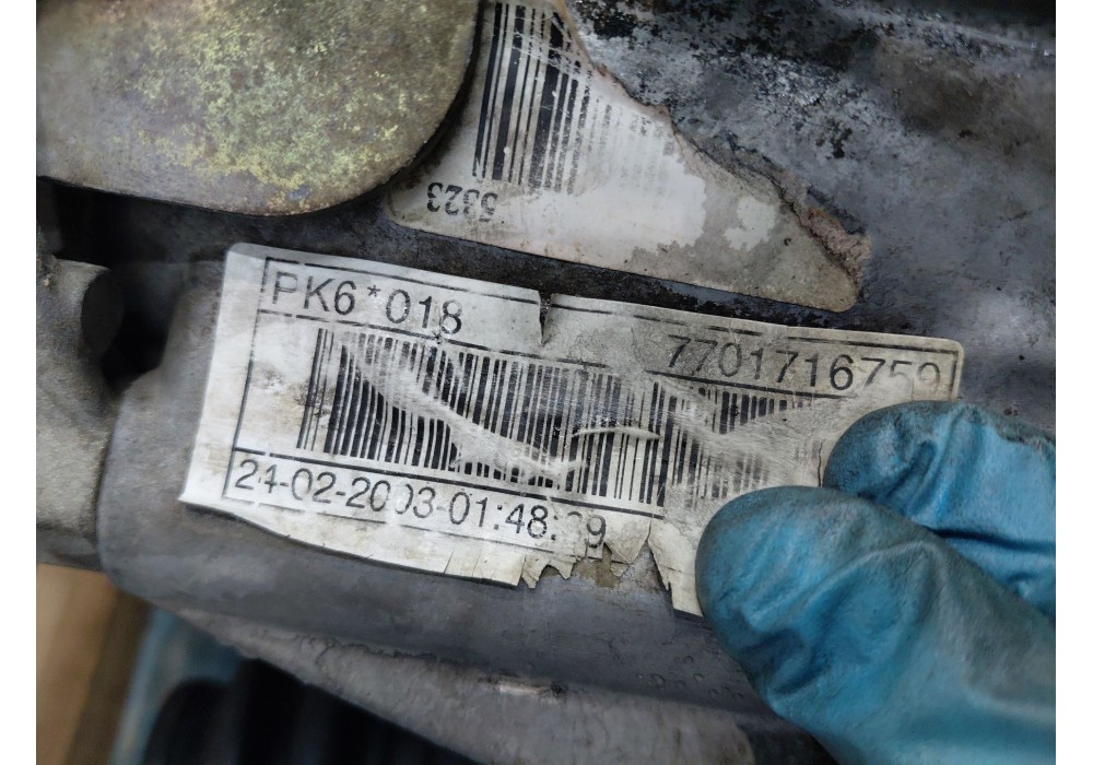 Recambio de caja cambios para renault laguna ii grandtour (kg0/1_) 1.9 dci (kg0g) referencia OEM IAM PK6  