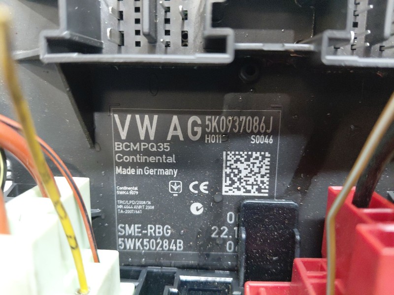 Recambio de modulo confort para volkswagen tiguan (5n1) advance referencia OEM IAM   