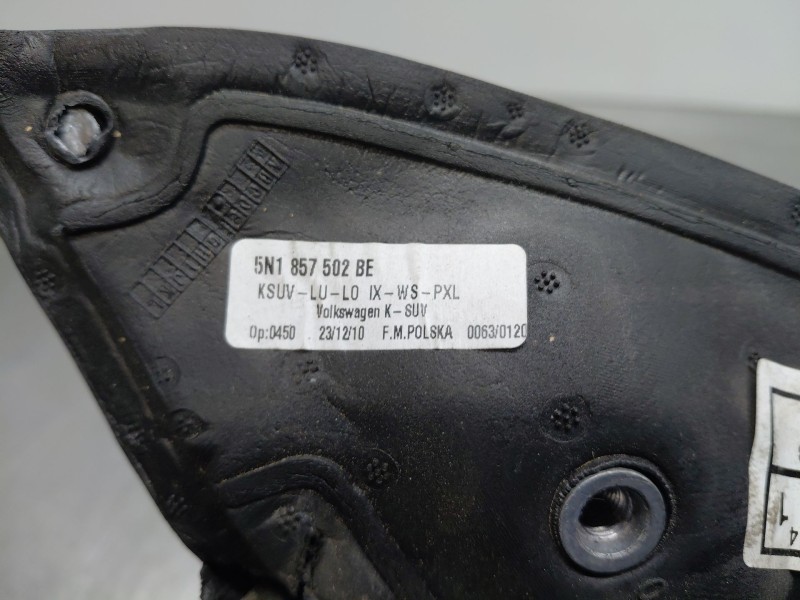 Recambio de retrovisor derecho para volkswagen tiguan (5n1) advance referencia OEM IAM   