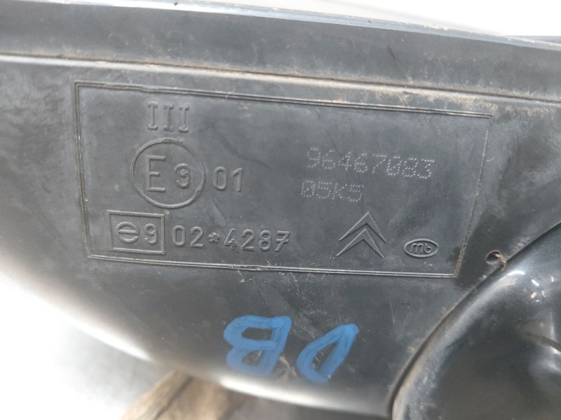 Recambio de retrovisor izquierdo para citroën c4 berlina collection referencia OEM IAM   