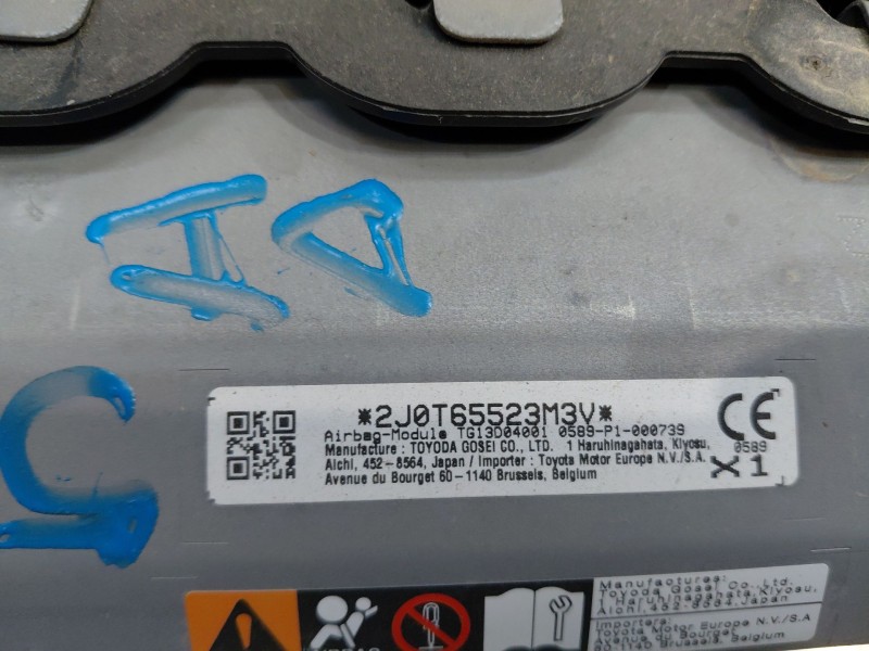 Recambio de kit airbag para toyota c-hr hybrid referencia OEM IAM   