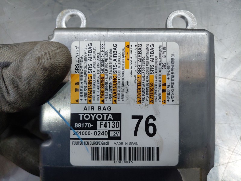 Recambio de kit airbag para toyota c-hr hybrid referencia OEM IAM   